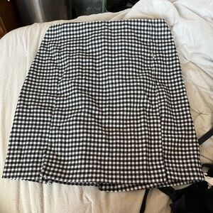 Cute Plaid skirt